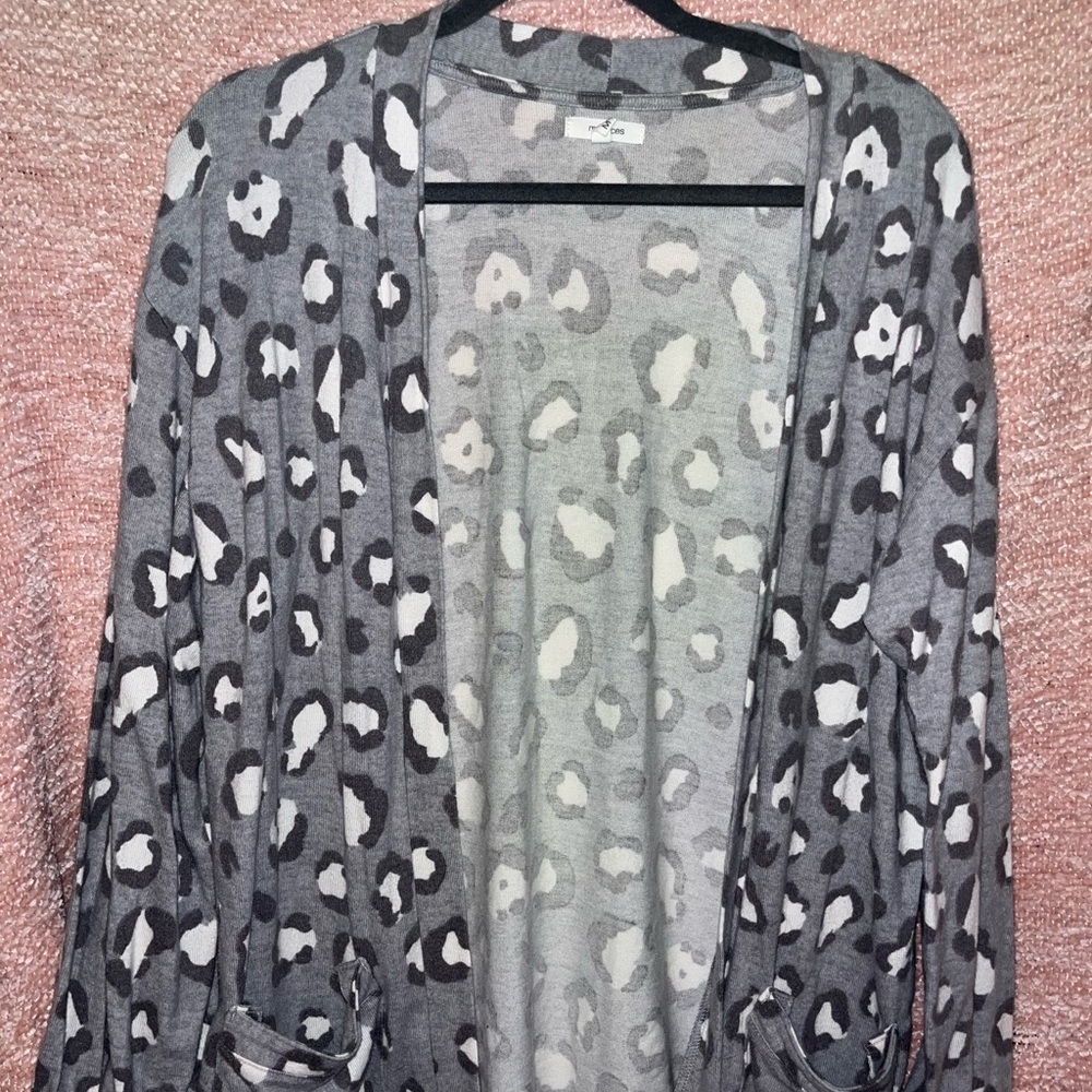 Maurice’s leopard print cardigan